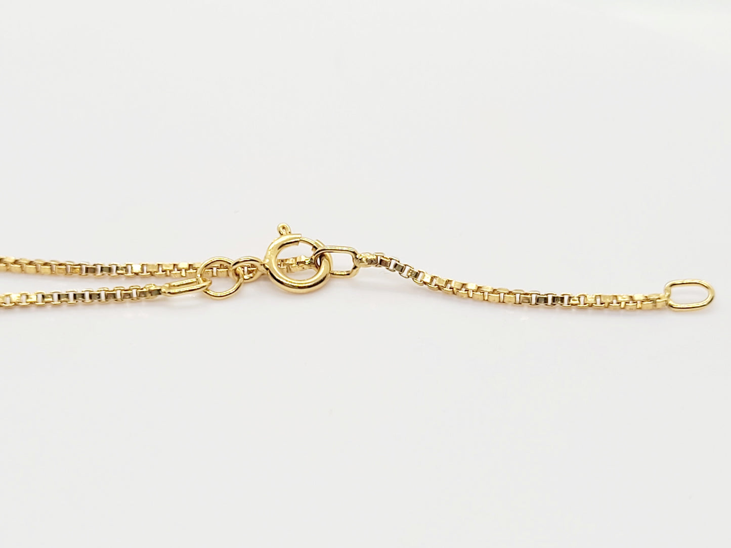 14K Gold Filled BOX Anklet