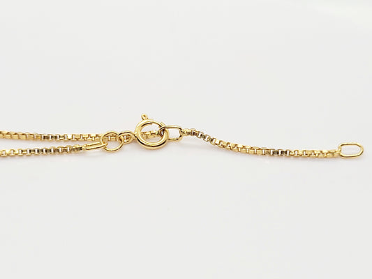 14K Gold Filled BOX Anklet