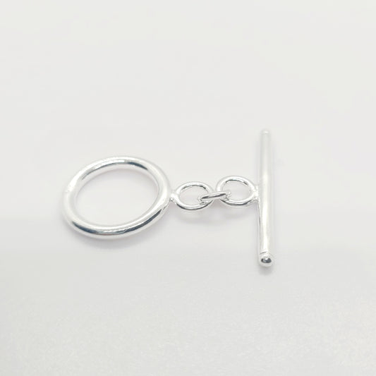 .925 Sterling Silver Toggle 20 mm x 12 mm