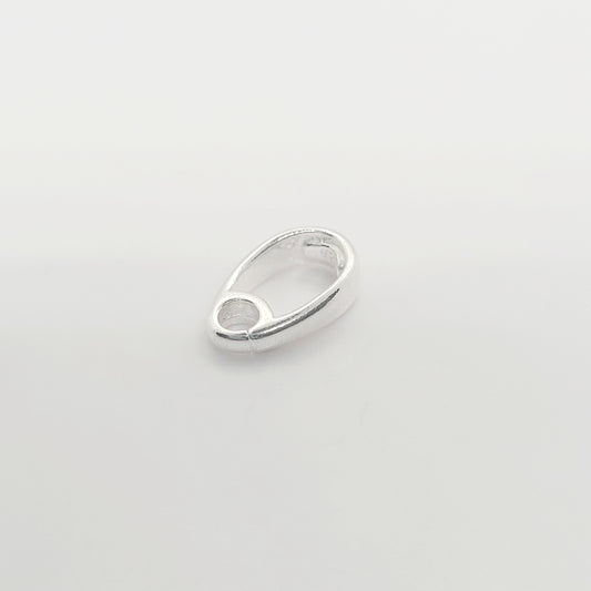 .925 Sterling Silver Open Loop Bail
