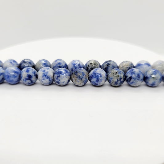 Jasper - Blue (Faceted) 8 mm