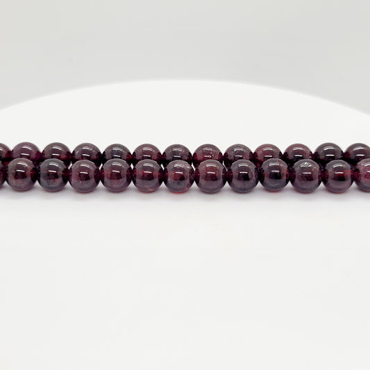 Garnet (Dark) 6mm 8mm 10mm