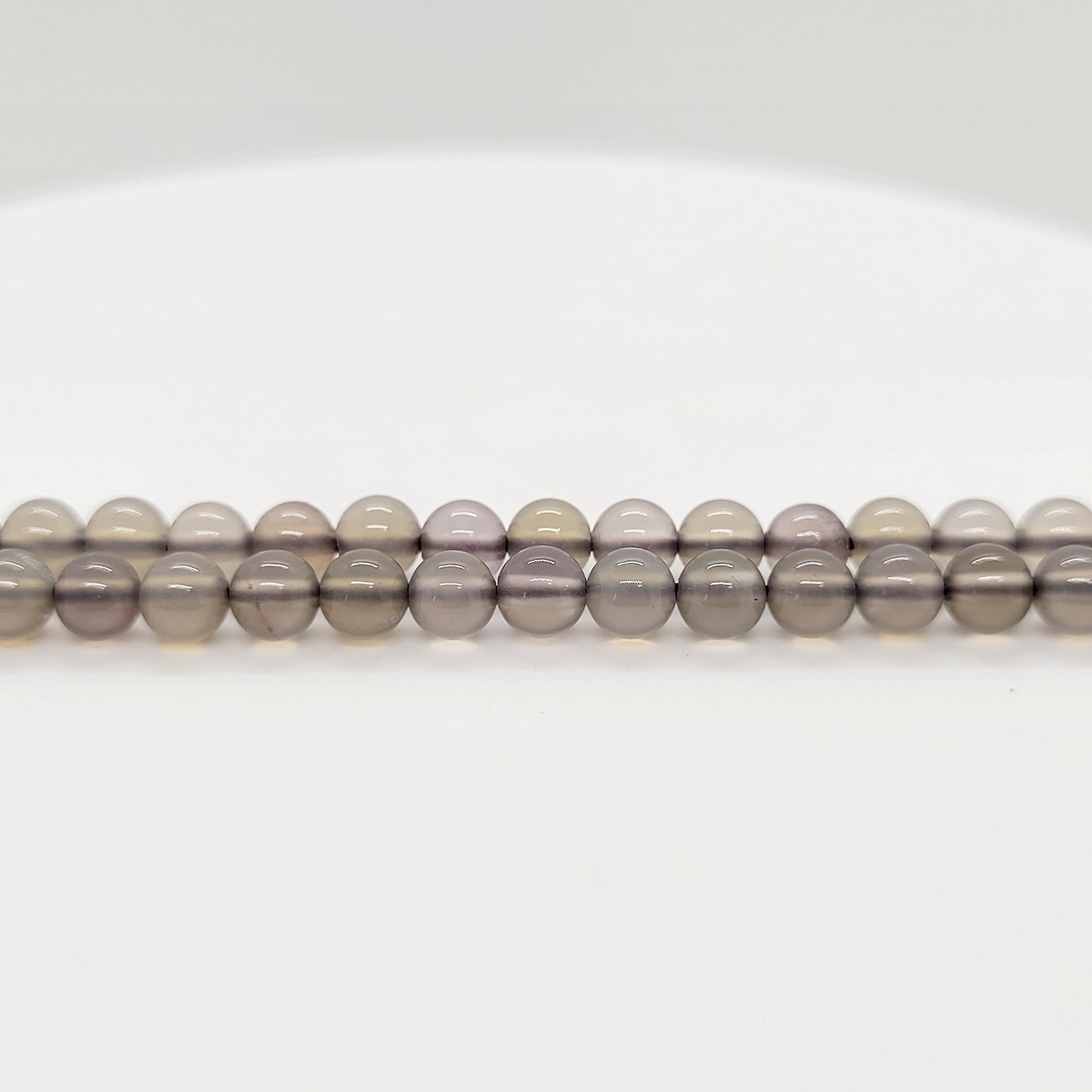 Agate - Grey Botswana 4 mm