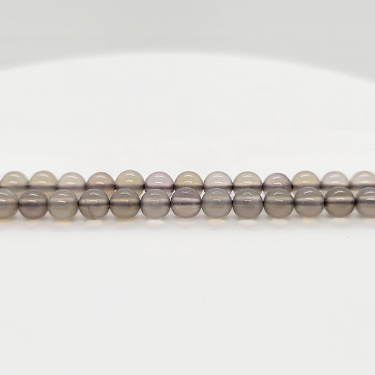 Agate - Grey Botswana 4 mm