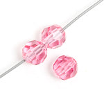 6 mm Round Faceted Preciosa Czech Crystal - as low as $0.25 ea