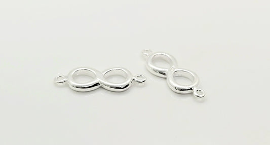 .925 Sterling Silver Connector - 2 Pieces