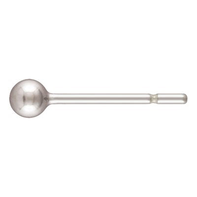 .925 Sterling Silver Ball Stud Earring