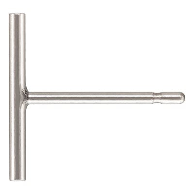 .925 Sterling Silver 10 mm Bar Stud