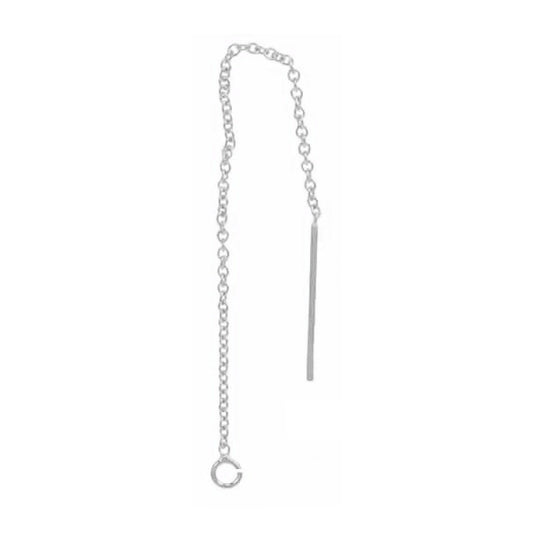 .925 Sterling Silver Cable  Ear Threader