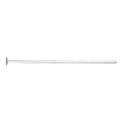 .925 Sterling Silver 24 Ga Head Pin