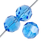 6 mm Round Faceted Preciosa Czech Crystal - as low as $0.25 ea