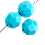 6 mm Round Faceted Preciosa Czech Crystal - as low as $0.25 ea