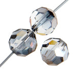 6 mm Round Faceted Preciosa Czech Crystal - as low as $0.25 ea