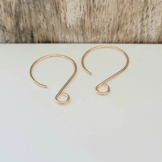 14K Gold Filled Balloon Ear Wires