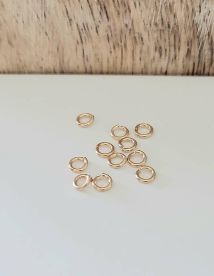 14K Gold Filled Jump Rings Wholesale