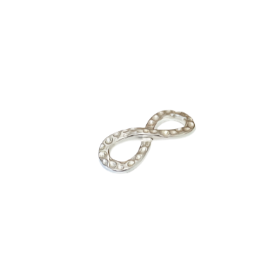 .925 Sterling Silver Infinity - Eternity Connector