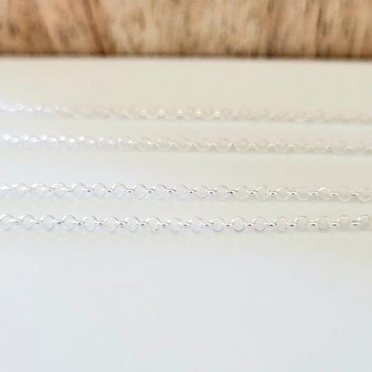 .925 Sterling Silver Rolo Chain Wholesale