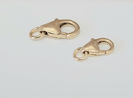 14K Gold Filled Pear Clasp